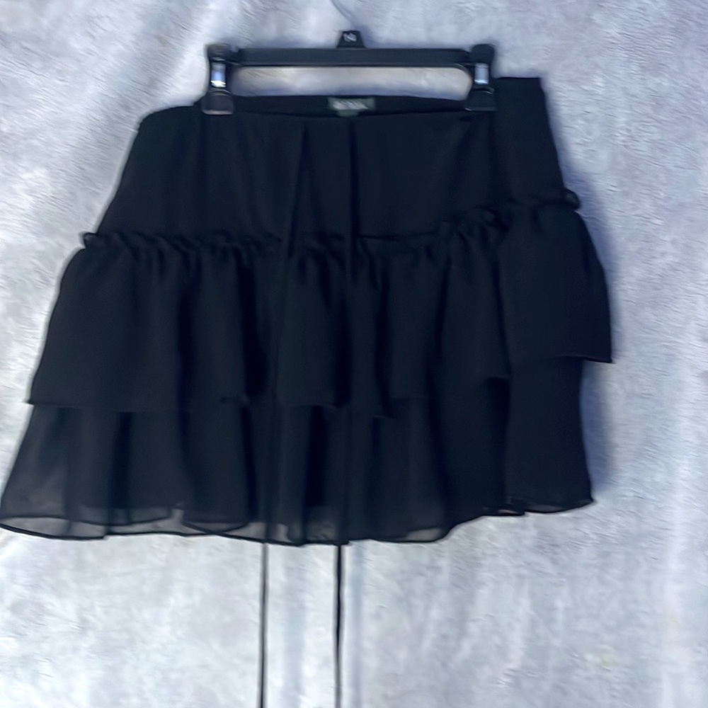 A cute black skirt